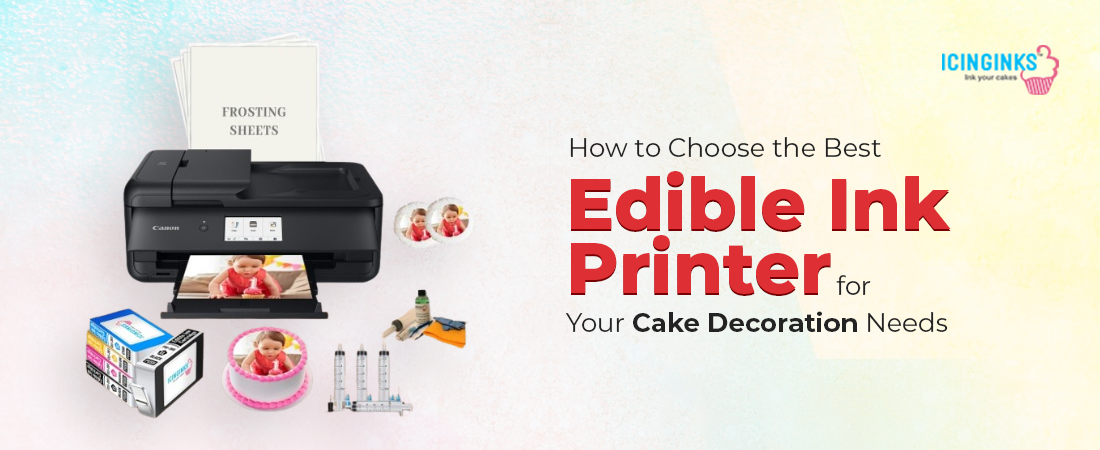 Edible Printing Printer Inks Sheet Paper Canon Epson Cake Baking
