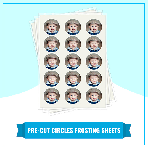 Doittask Frosting Sheets (Icing Sheets) : 25 Count White Edible Printer  Paper for Cake, 11.7 x 8.3 - A4 Size
