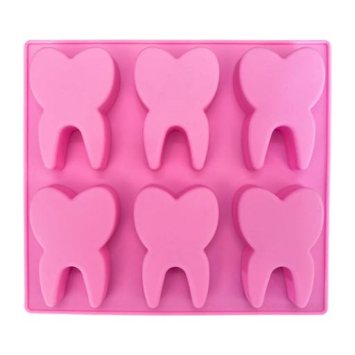 Buy Rectangle Shape Silicone Mold ( 6 Cavities ) Online