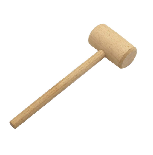 Icinginks Wooden Mallet Hammer 7.7 Superior Quality Made From Maple Wood  For Breakable Heart Molds - 1 PCS