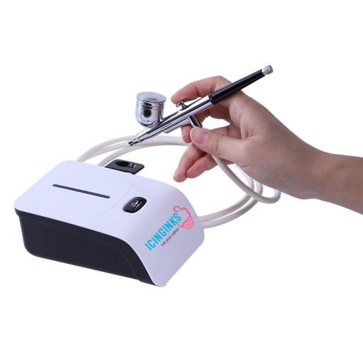 Great Choice Products Portable Air Compressor Kit Air-Brush Paint Spray Gun  Cake Tattoo Art Airbrush