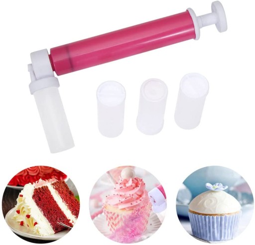 Pump Coloring Manual Airbrush Kitchen Cakes Glitter Decorating for