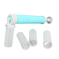 Cake Applicator Tube Spray, Cake Decor Manual Airbrush Pump for Decorating  Cake, Cup Cake and Desserts
