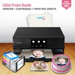 Edible Printer Bundle W/ Wafer Paper & Edible Ink [USES 280/281 INK]