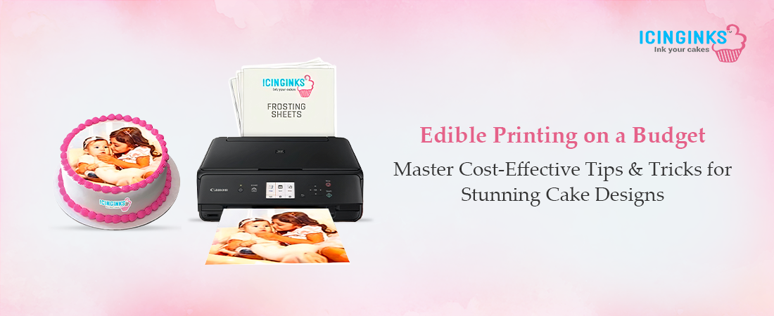 Affordable edible printing solutions for stunning cake designs.