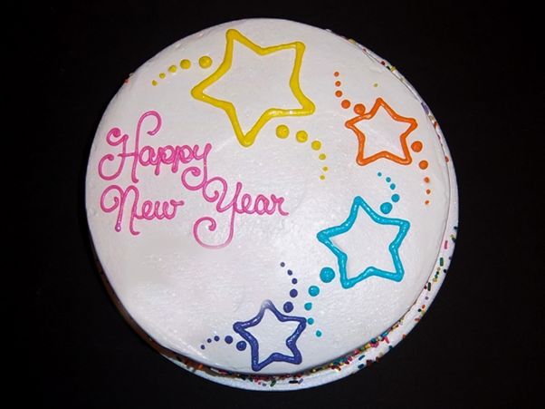 Festive new year's cake decorating ideas to ring in the new year