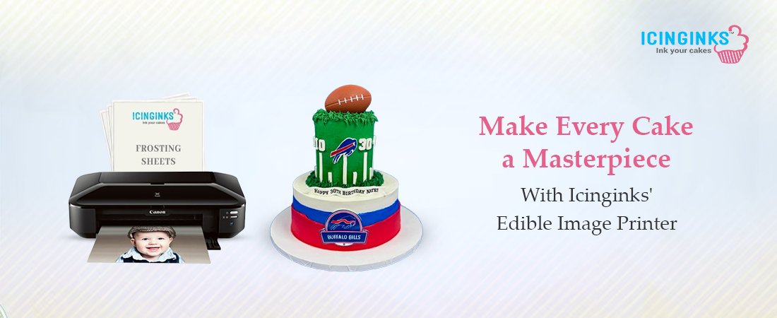 For vibrant, crisp prints, choose Icinginks' edible image printer for cakes.