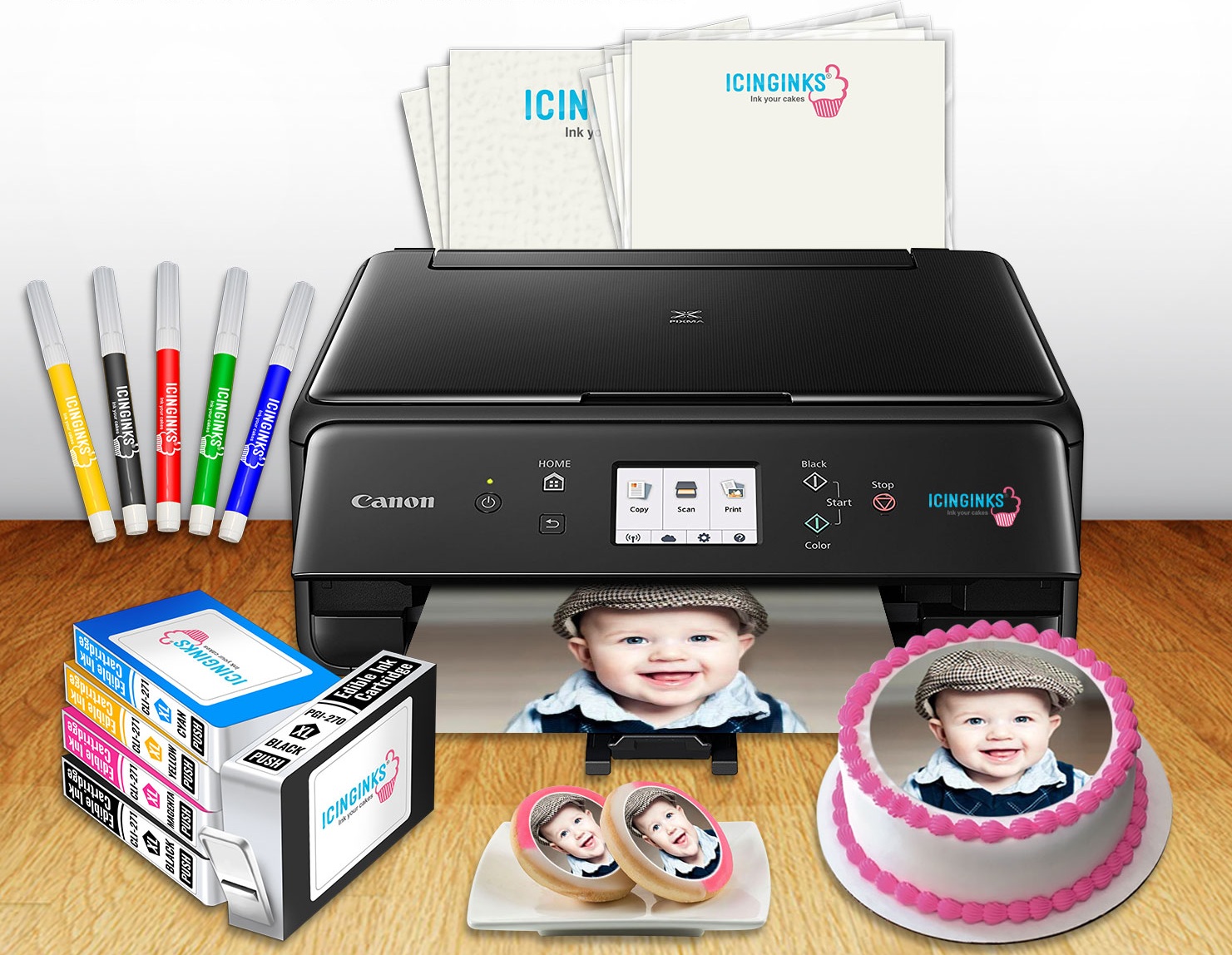 What is an edible printer? Do I need a specific one for cake decoratin 