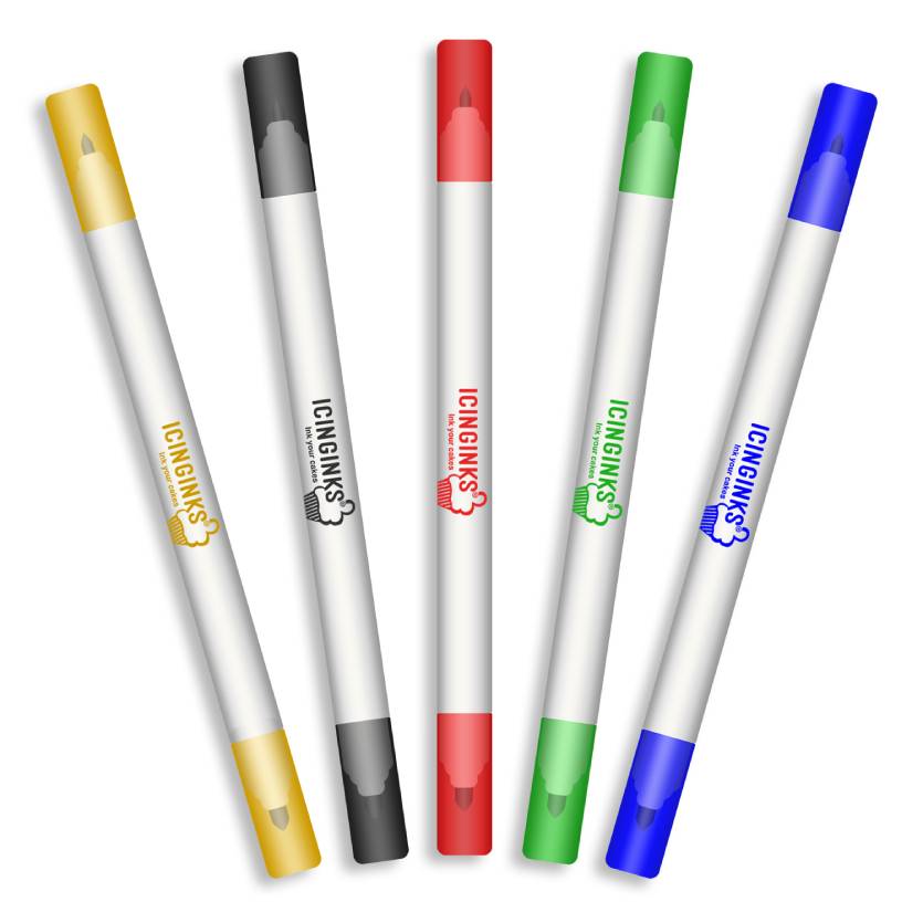 Pág.46 - Cómo usar los lápices pasteleros / How to use the edible sugar  pens 