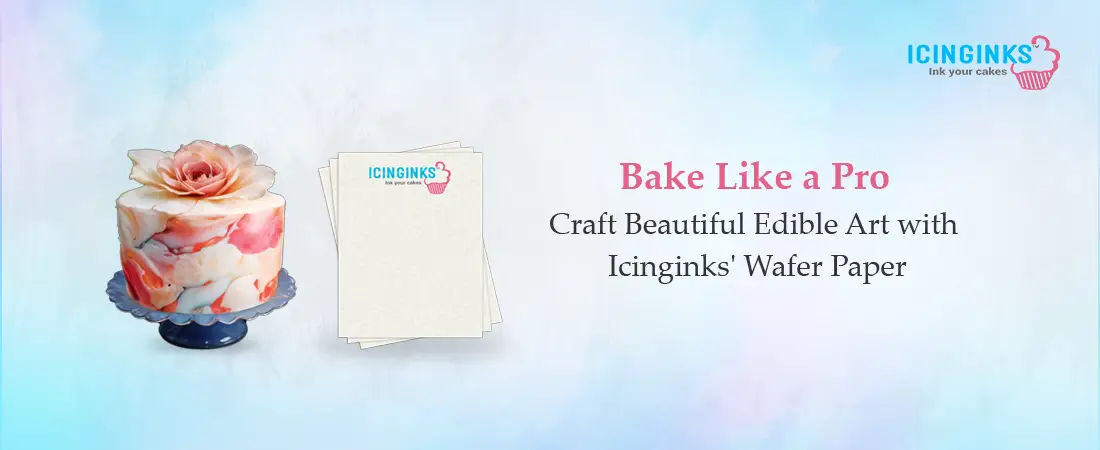 Create edible masterpieces with Icinginks' premium wafer paper! 