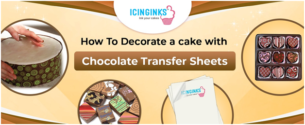 ChocolateTransferSheets to decorate chocolate or to create wonderful  decorations for cakes, gelato, …