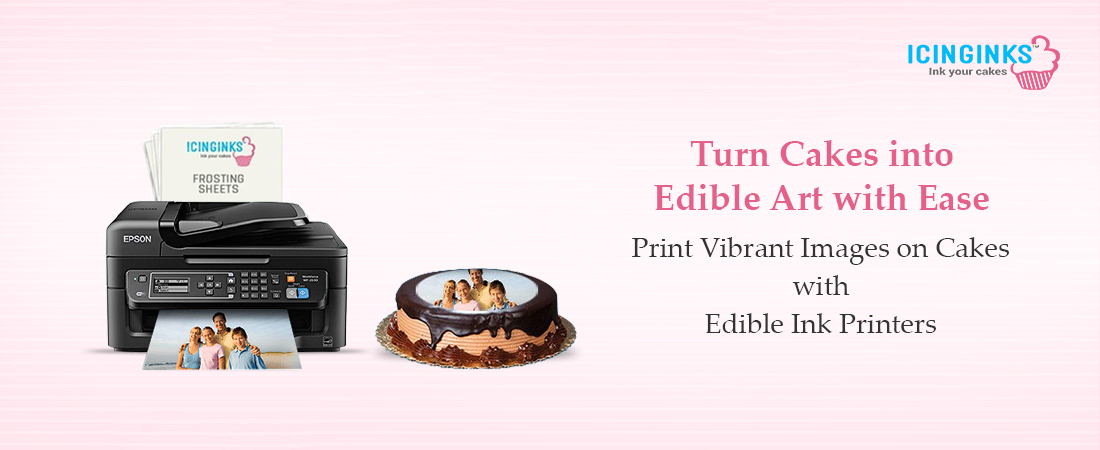 Bring your cake designs to life with edible ink printers!