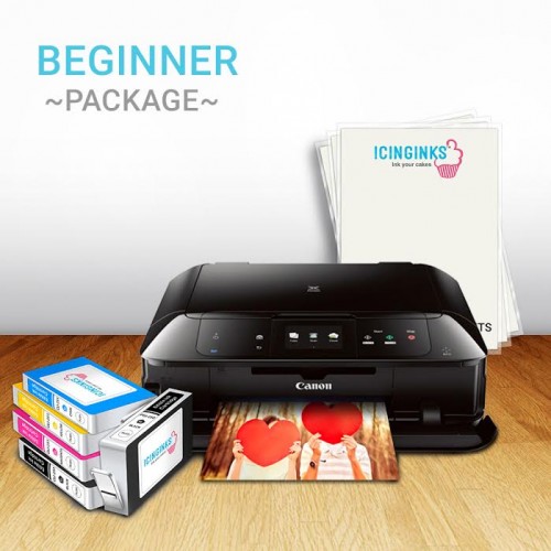 Icinginks™ Beginner Canon Edible Printer Bundle Package Comes With Edible Printer Edible 3716